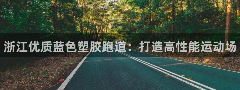 尊龙人生就是博ag旗舰厅：浙江优质蓝色塑胶跑道：打造高性能运动场