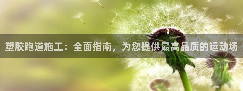 尊龙客服：塑胶跑道施工：全面指南，为您提供最高品质的运动场