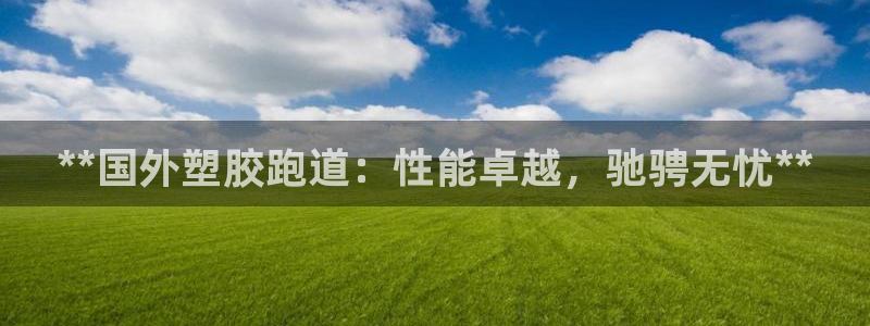 尊龙版末代皇帝：**国外塑胶跑道：性能卓越，驰骋无忧**