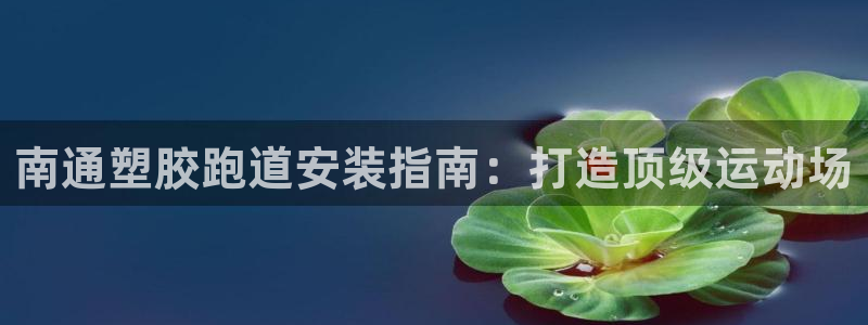 尊龙百度贴吧：南通塑胶跑道安装指南：打造顶级运动场