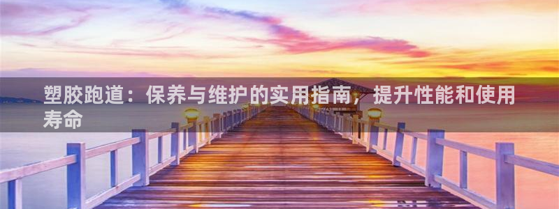 z6尊龙官方网站：塑胶跑道：保养与维护的实用指南，提